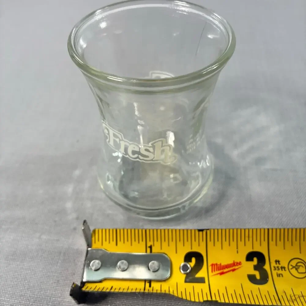 Vintage Fresh Shrimp Cocktail Sauce Glass Serving Cup Seafood Barware Decor
